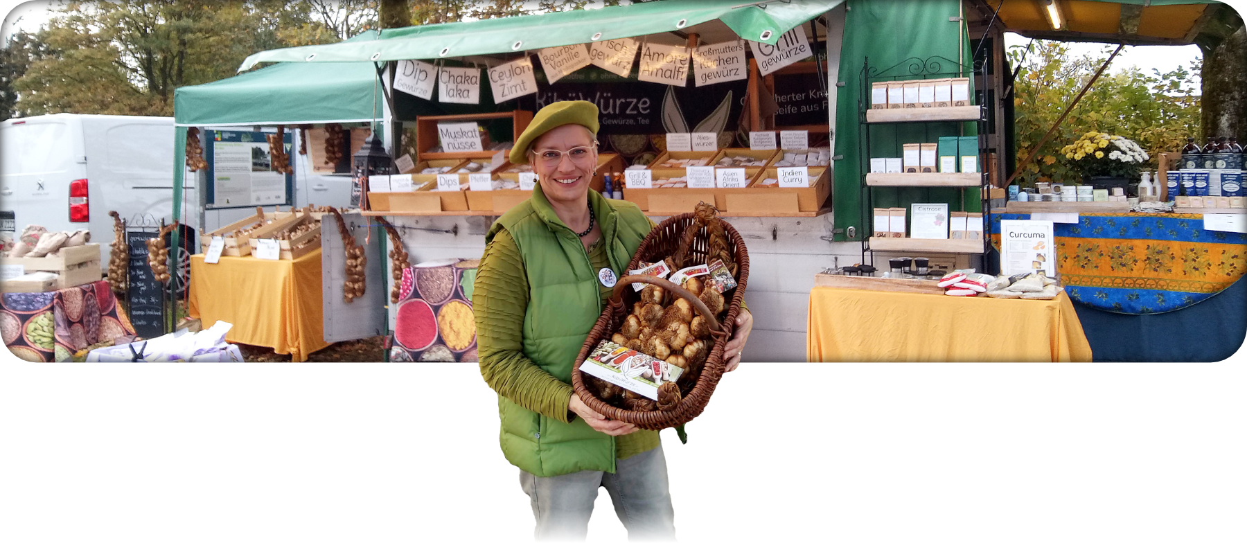 Gewürzmischungen; Kräuter; Gewürze; Knoblauch; Seifen; Tee; Kosmetik; Naturkosmetik; KibüWürze; Kibü Würze; Freudenberg, Gewürzladen; Gewürze kaufen, ohne Glutamat; unbestrahlt; ohne Gentechnik